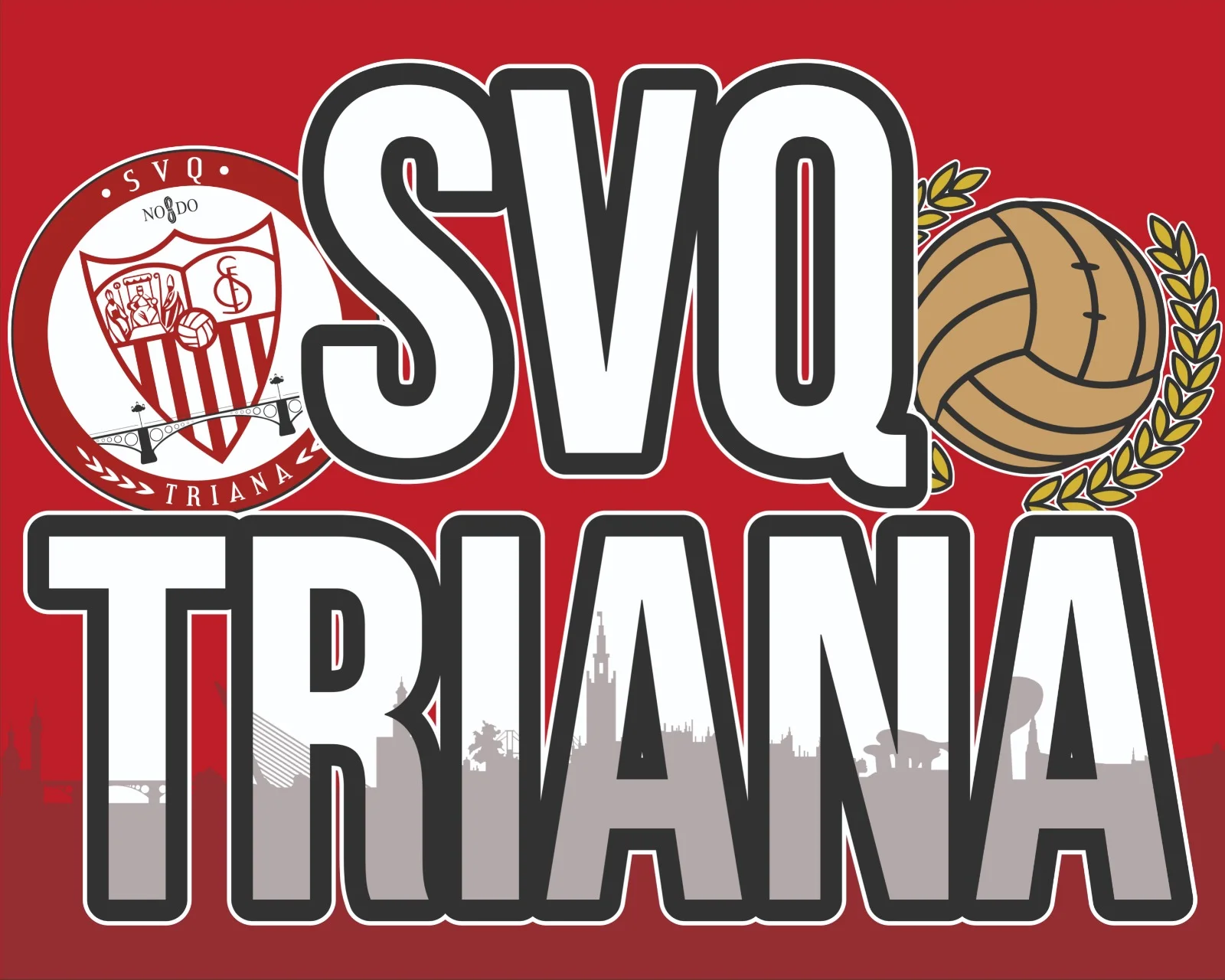 Bandera oficial de PS SVQ Triana